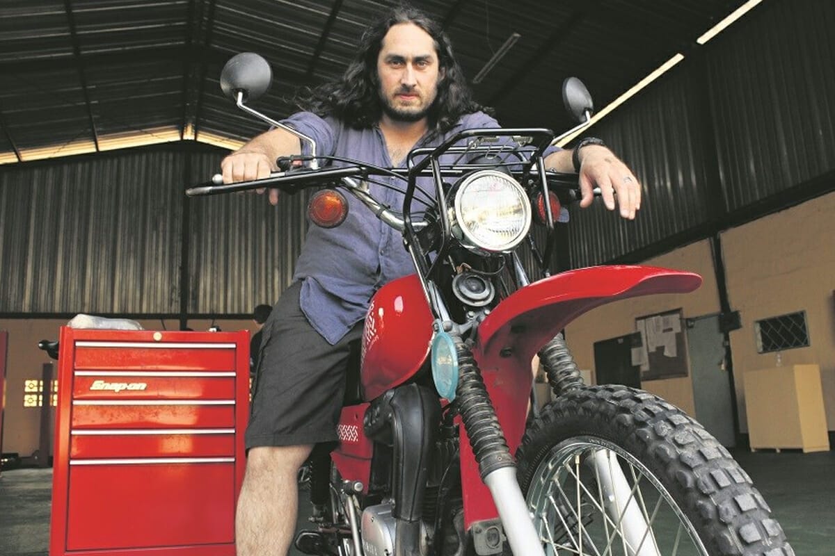 Ross Noble raises money for charity Two Wheels for Life