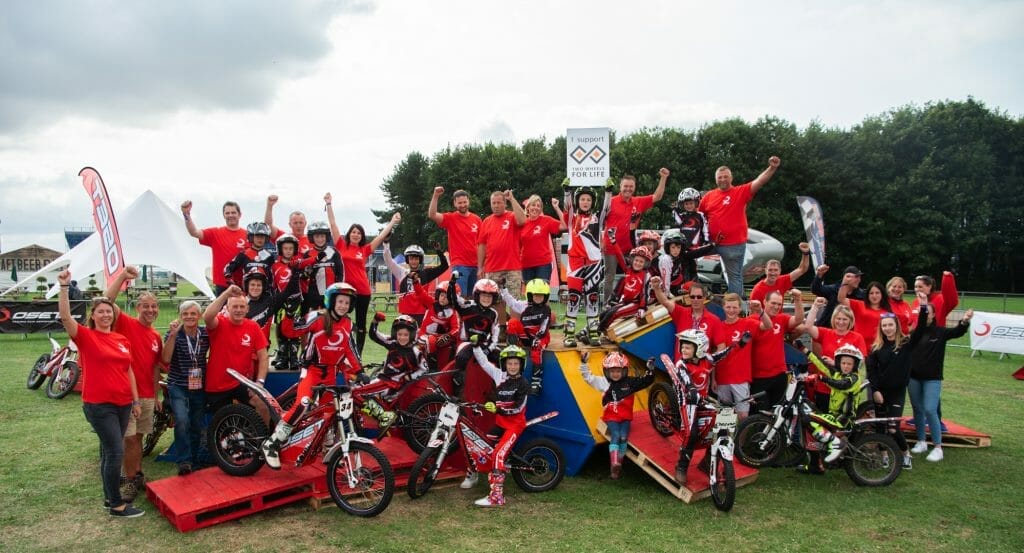 Two Wheels for Life MotoGP Silverstone Support Sign