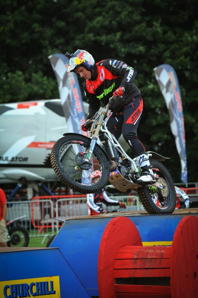 Biker Entertainment Zone Wheelie Day of Champions Silverstone MotoGP Two Wheels for Life