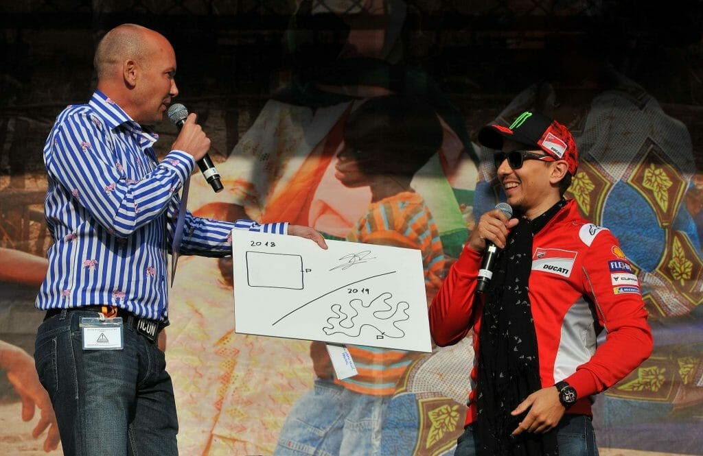Jack Lorenzo Michael Hill Silverstone Two Wheels for Life MotoGP Day of Champions Auction