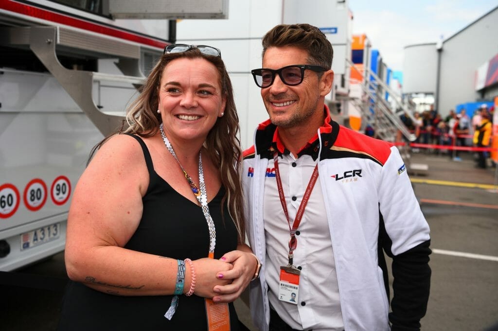 Lucio Cecchinello Pit Paddock Two Wheels for Life MotoGP Silverstone Day of Champions 2018