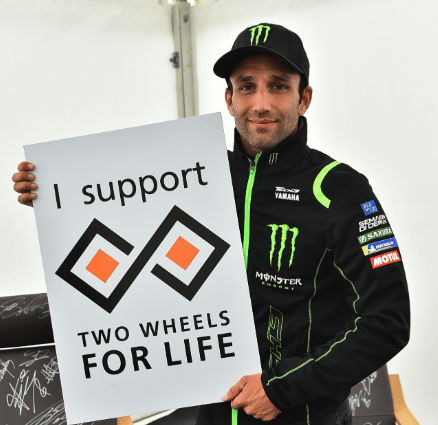 Johann Zarco Rider Support Two Wheels for Life MotoGP Silverstone Day of Champions 2018