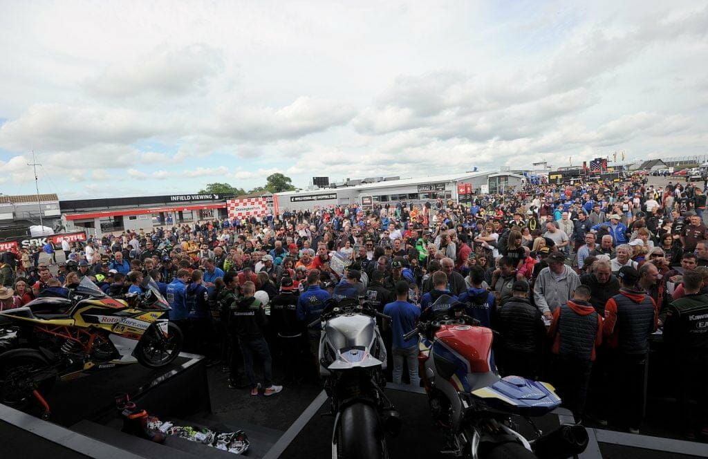 WorldSBK auction at the Paddock Show, Silverstone