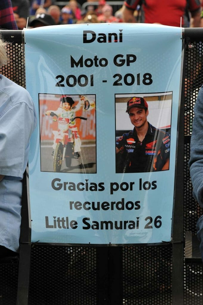 Dani Pedrosa Tribute Two Wheels for Life MotoGP Silverstone Day of Champions 2018