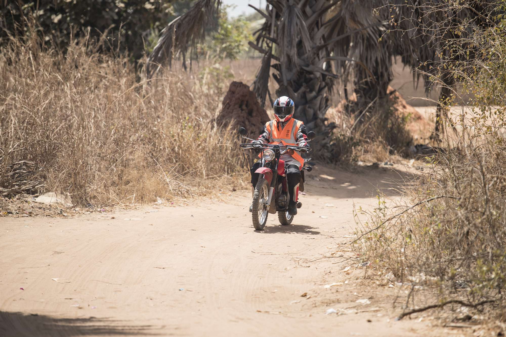 Two Wheels for Life powering Riders For Health in Gambia 2018