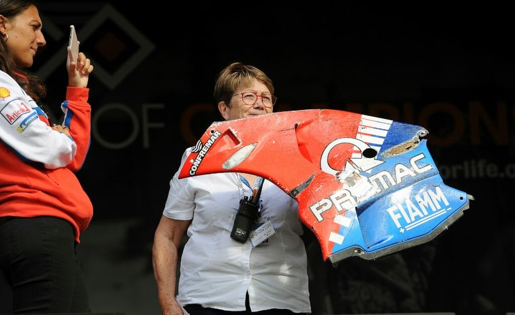 Pramac fairing auction item