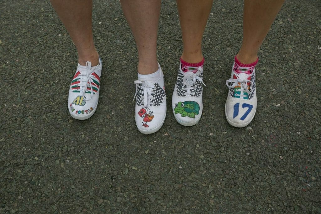 MotoGP shoes were all all the rage at DOC