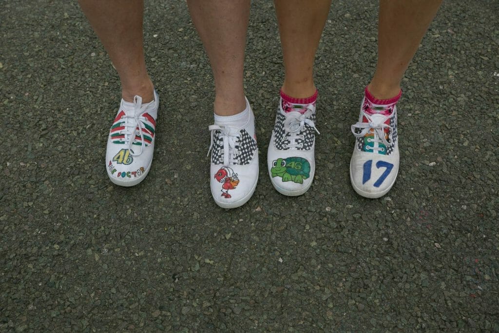 MotoGP shoes were all all the rage at DOC