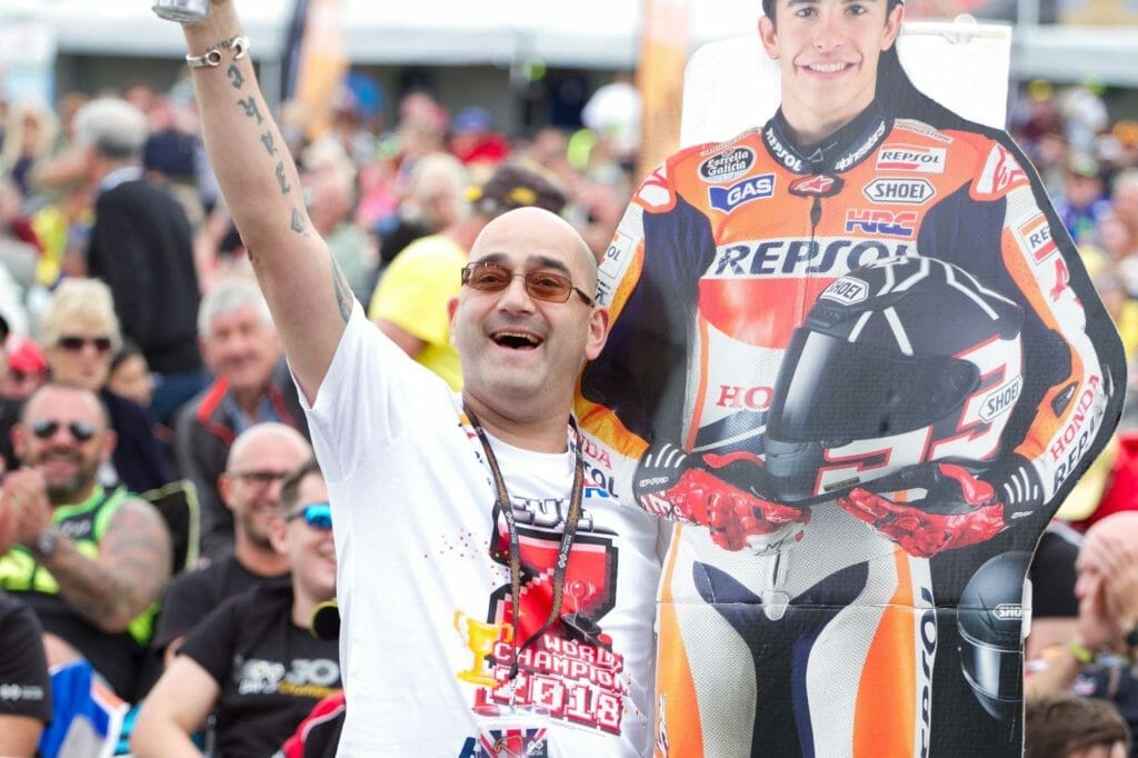 Is this the biggest Marc Marquez fan?