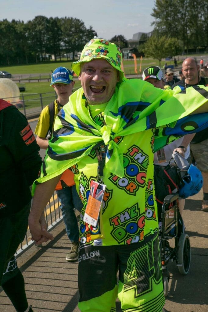 Rossi's biggest fan?