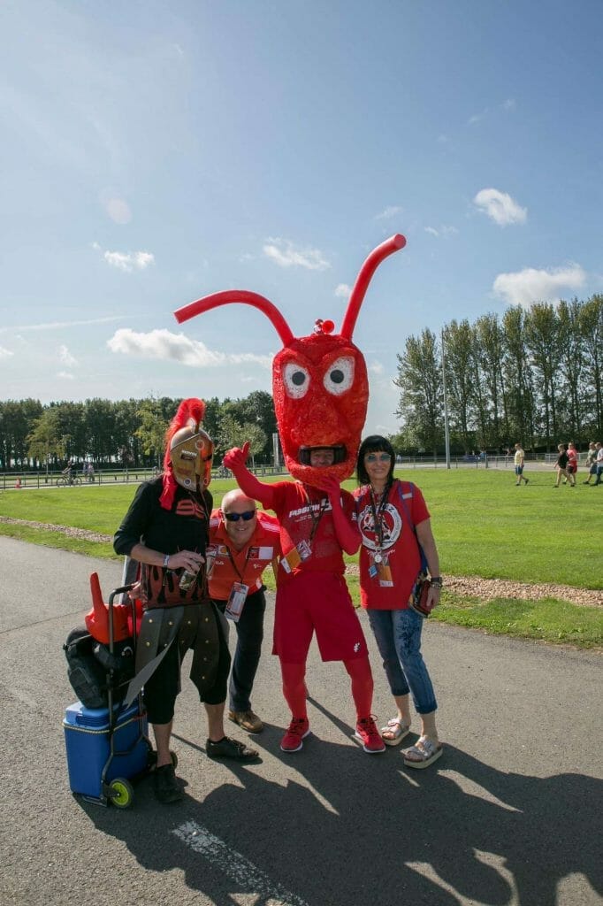 Massive Marquez fans