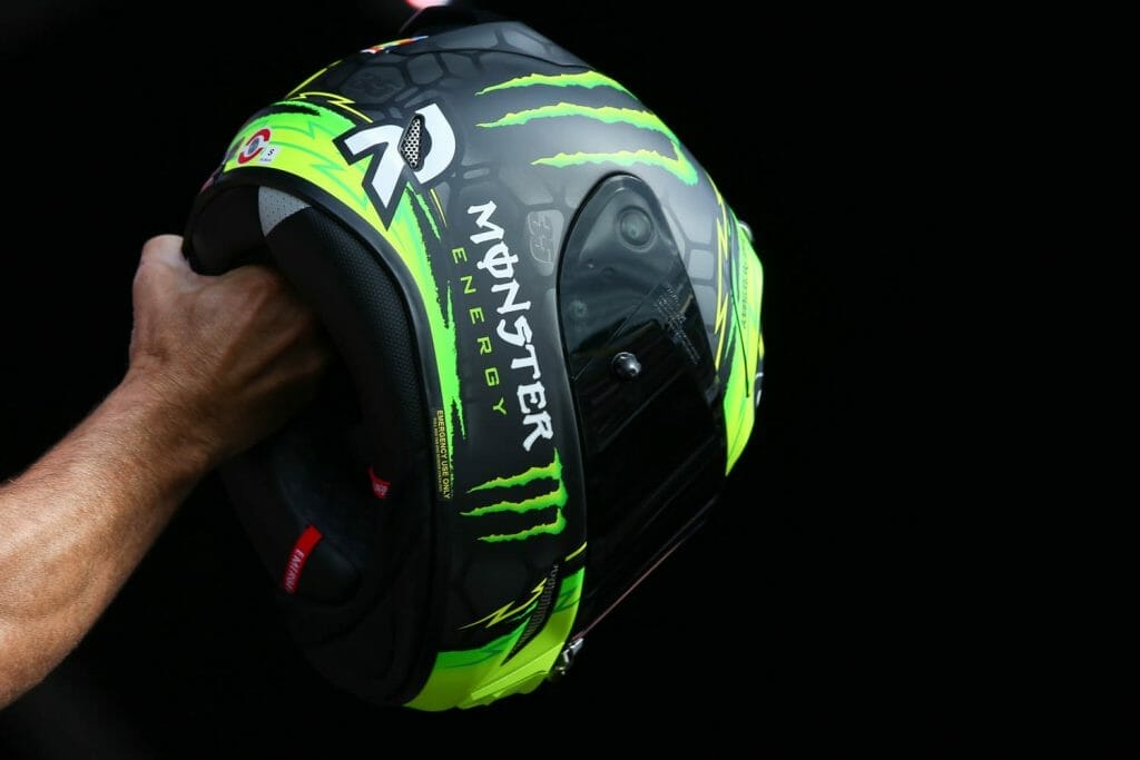 Rossi replica helmet