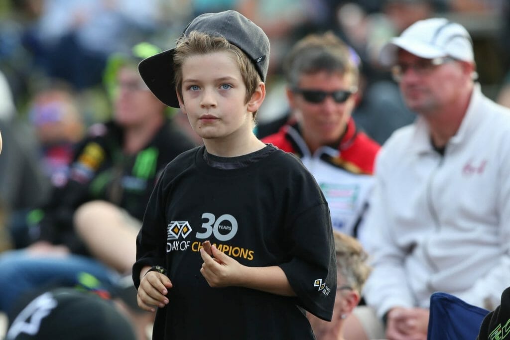 The younger generation love Day of Champions