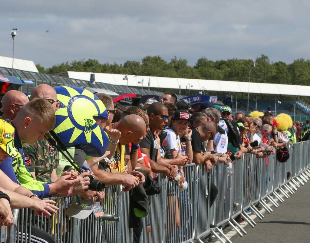 Pit lane pile up!