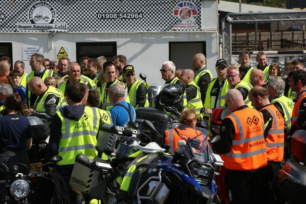 The ride-in to Day of Champions