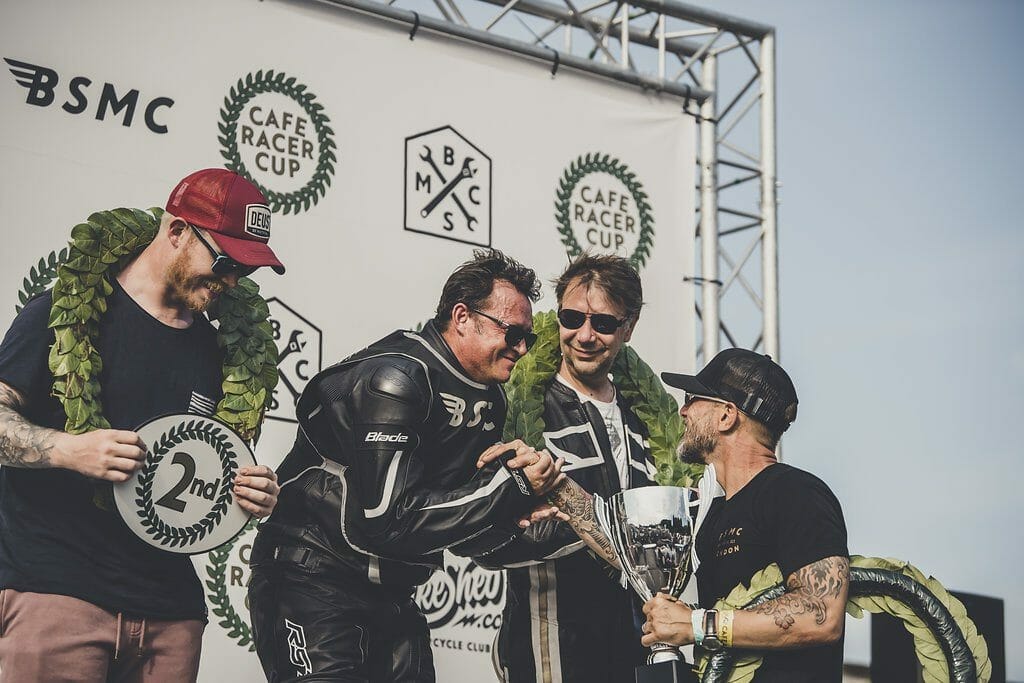 Cafe Racer Cup Podium