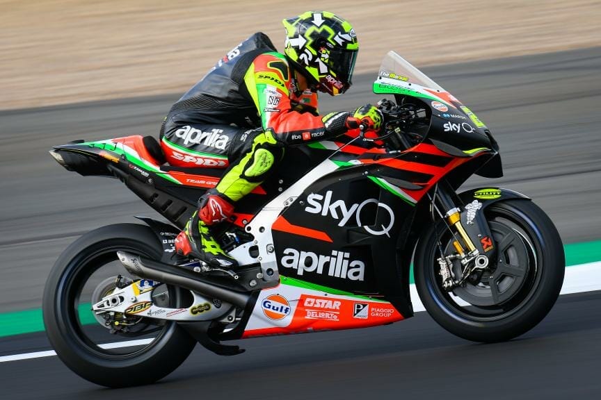 Andrea Iannone MotoGP Two Wheels for Life Aprilia Team Auction