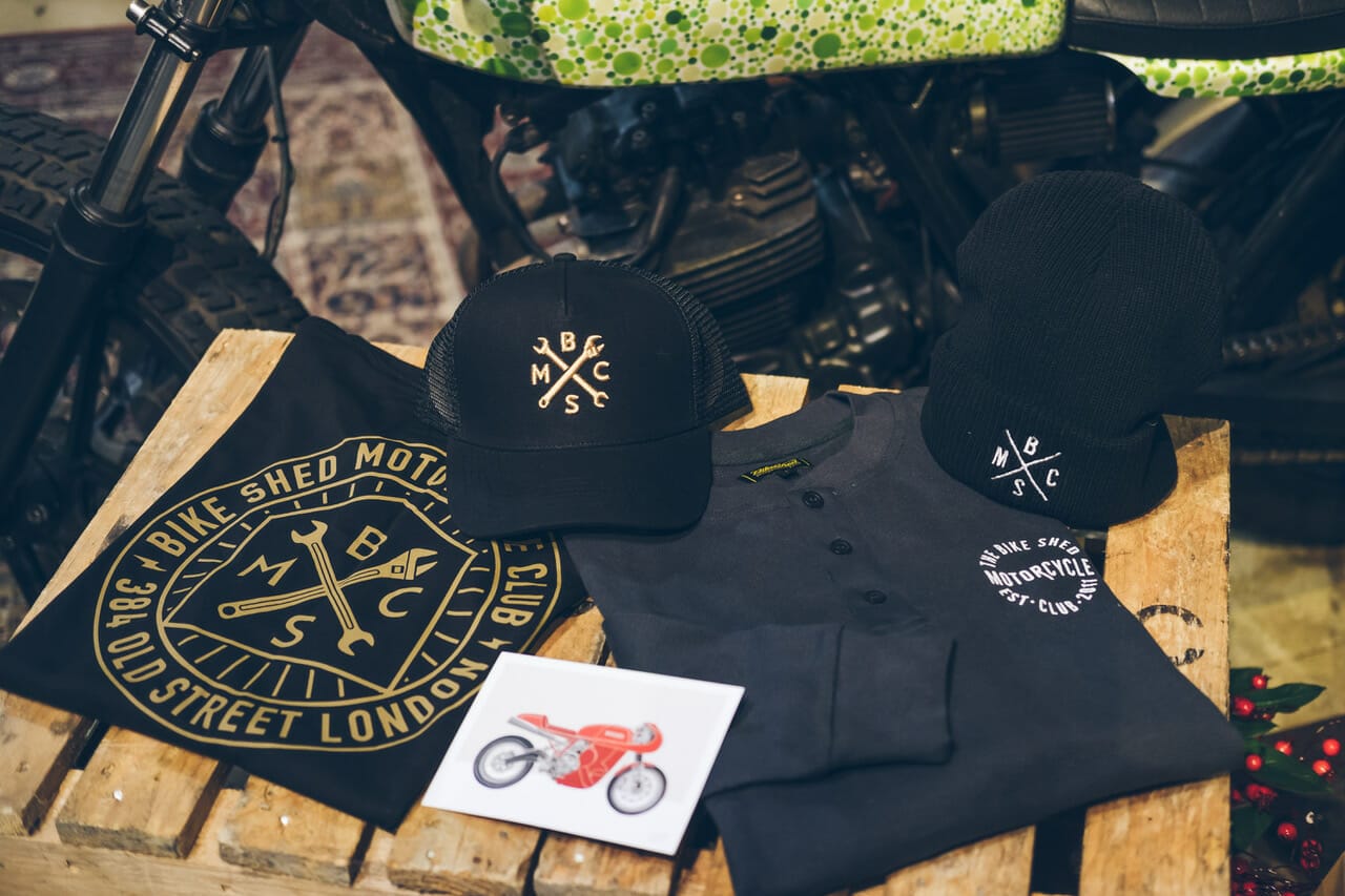 The Bike Shed Motorcycle Club London Two Wheels for Life goodie bag giveaway