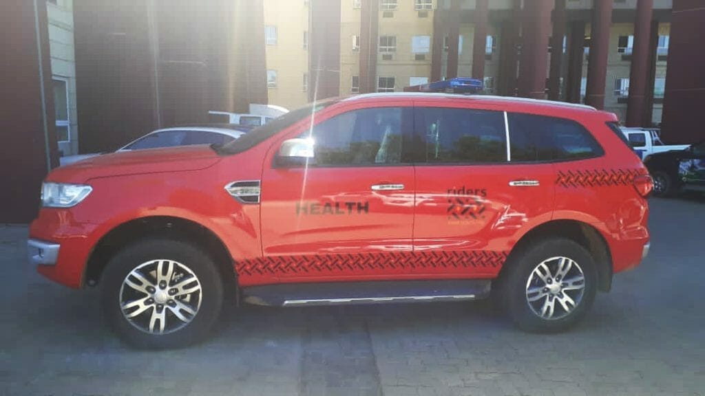 New ambulances Lesotho