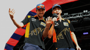 Tech3 KTM duo Remy Gardner _ Raul Fernandez - DOC 2022