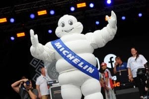 The Michelin Man on stage DOC 2024
